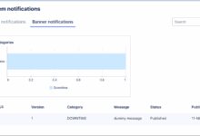system notifications